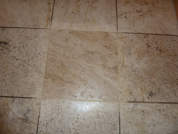 travertine tile and grout cleaning