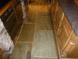 flagstone flooring restoration