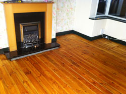 pine wood floor restoration leeds